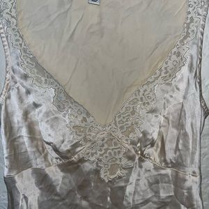 Lacey silk top